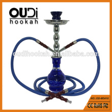 Consommation d&#39;usine design de mode taille moyenne deux tuyaux shisha hookah